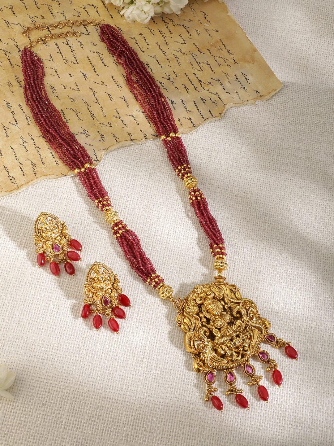 22k-gold-plated-lakshmi-motif-cz-studded-ruby-beaded-multistrand-temple-jewelry-set-jewellery-set-37193461563566.jpg