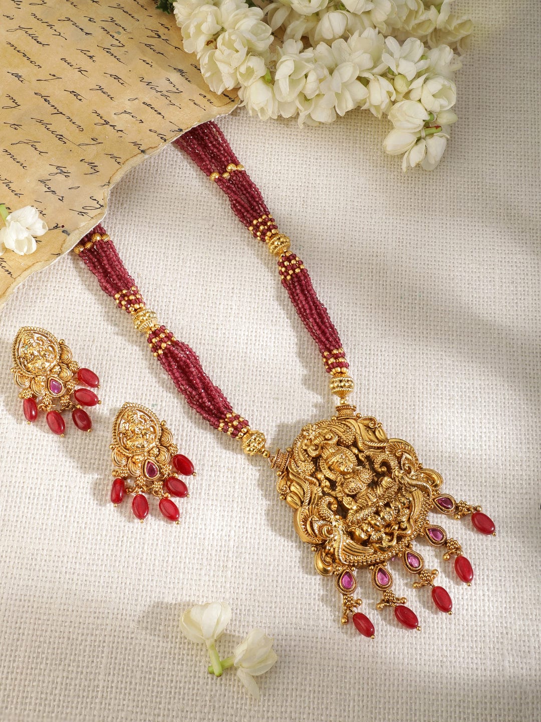 22k-gold-plated-lakshmi-motif-cz-studded-ruby-beaded-multistrand-temple-jewelry-set-jewellery-set-37193461596334.jpg