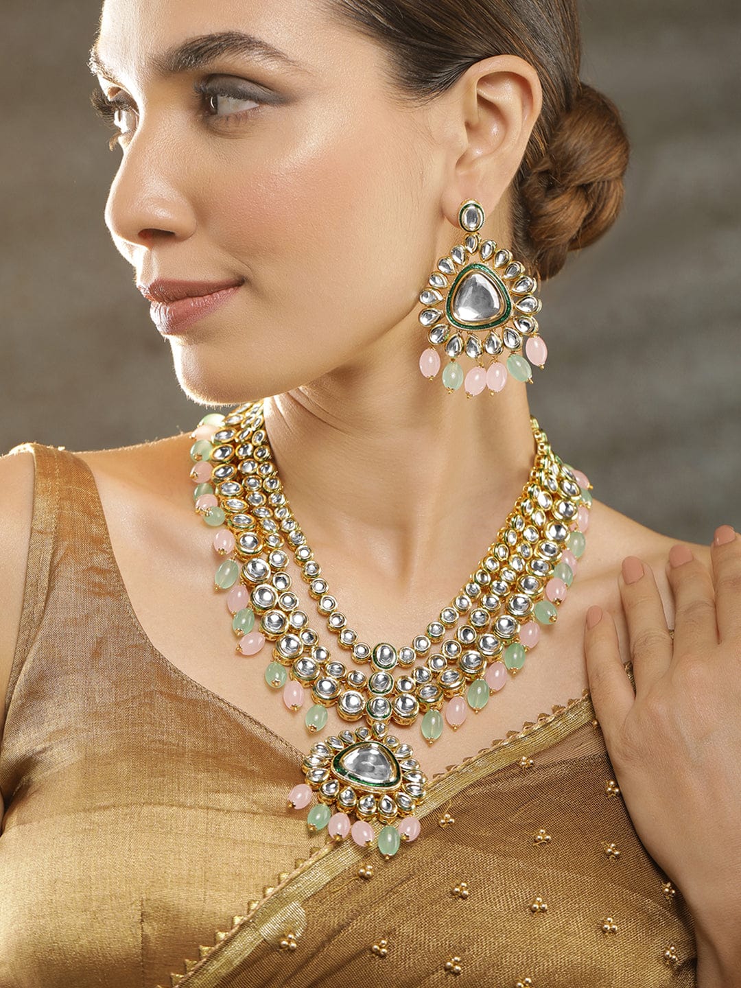gold-plated-kundan-studded-green-pink-beads-layered-necklace-set-necklace-and-earrings-37300471726254.jpg