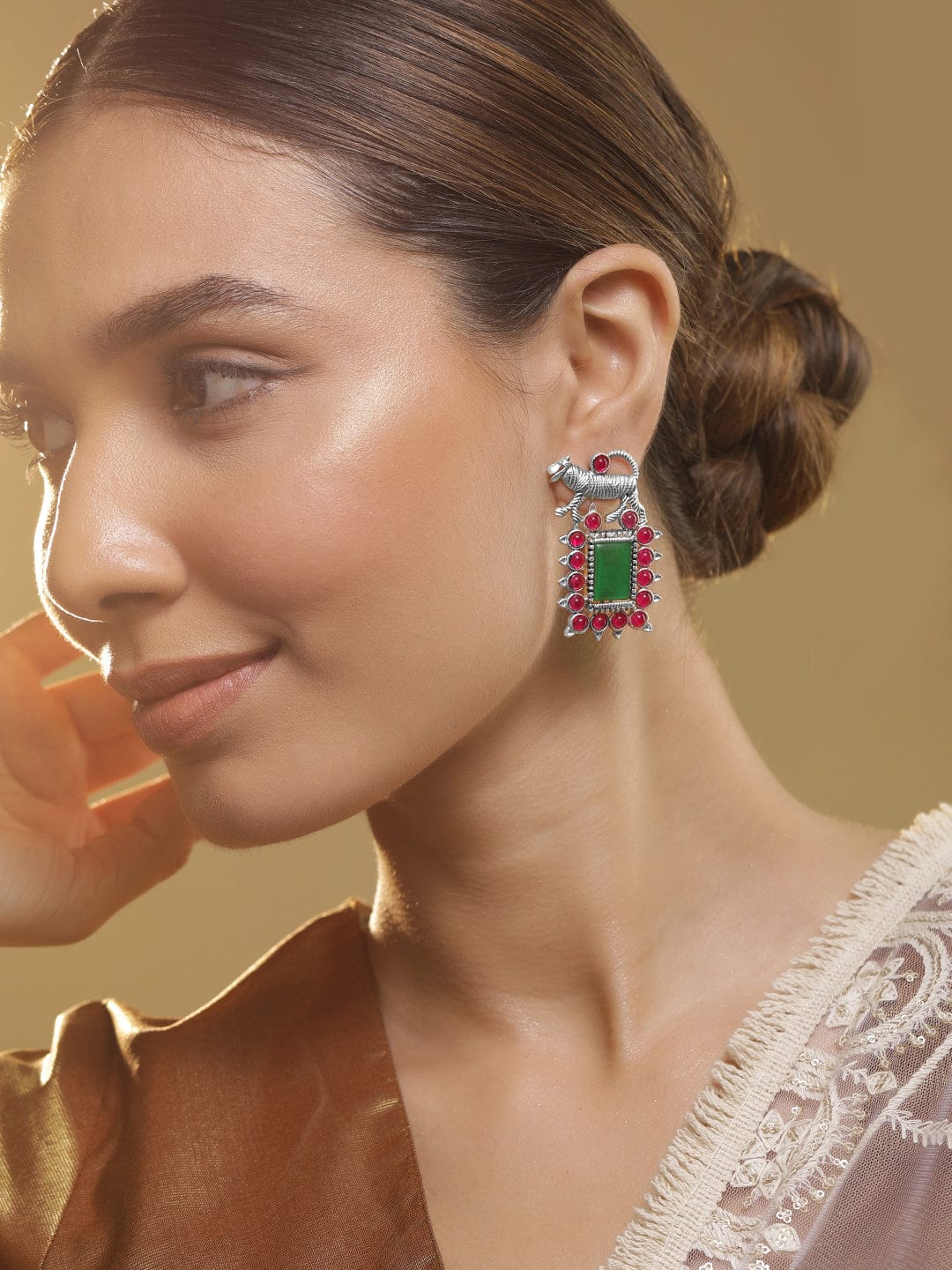 oxidised-silver-plated-emerald-zirconia-studded-tiger-motif-statement-drop-earrings-earrings-36848034152622.jpg