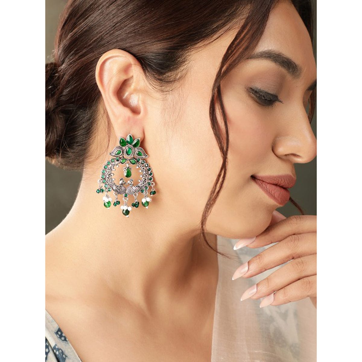 oxidized-silver-emerald-green-stone-studded-pearl-beaded-statement-earrings-earrings-37276187066542.jpg