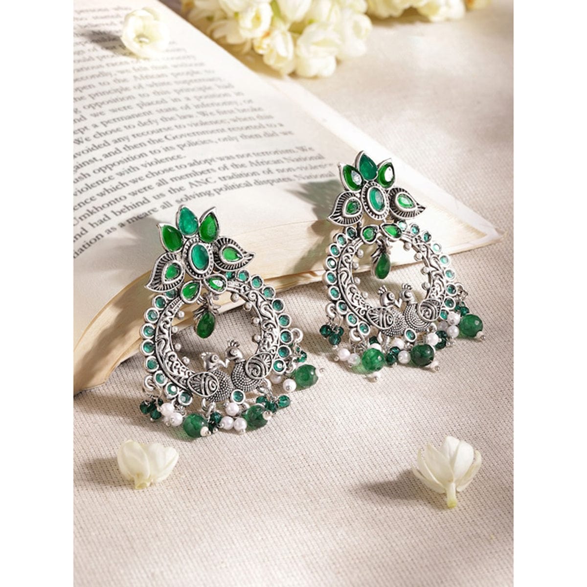 oxidized-silver-emerald-green-stone-studded-pearl-beaded-statement-earrings-earrings-37276187099310.jpg