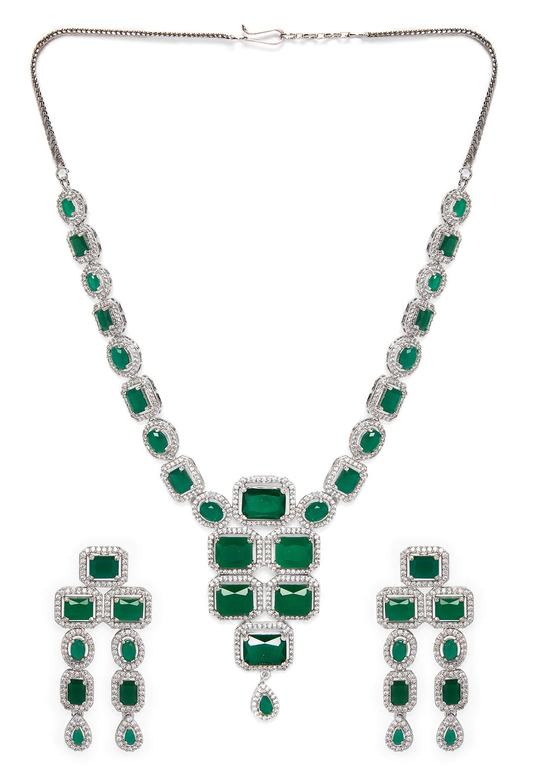 pooja-sawant-in-rubans-luxury-silver-plated-green-stone-studded-emerald-handcrafted-statement-necklace-necklace-set-33839747530926.jpg