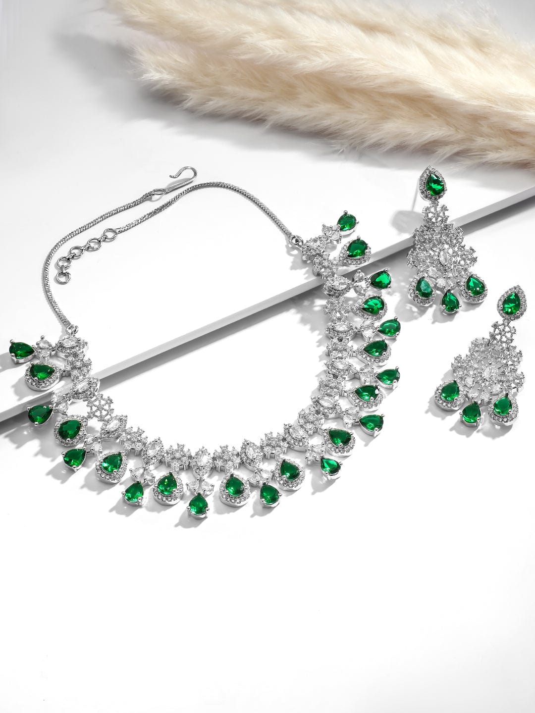rhodium-plated-emerald-cubic-zirconia-studded-premium-jewellery-set-jewellery-set-37193446391982.jpg