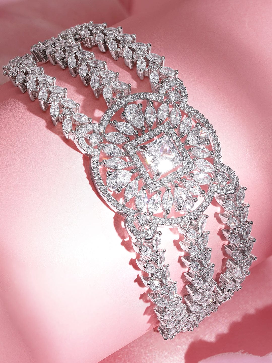 rhodium-plated-pave-zirconia-studded-tri-layer-chain-bracelet-bangles-bracelets-35506853150894.jpg