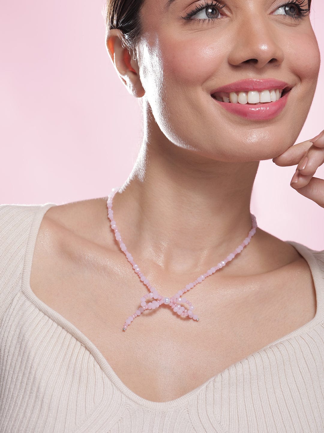 rhodium-plated-pink-bead-necklace-with-bow-pendant-necklace-36940799705262.jpg