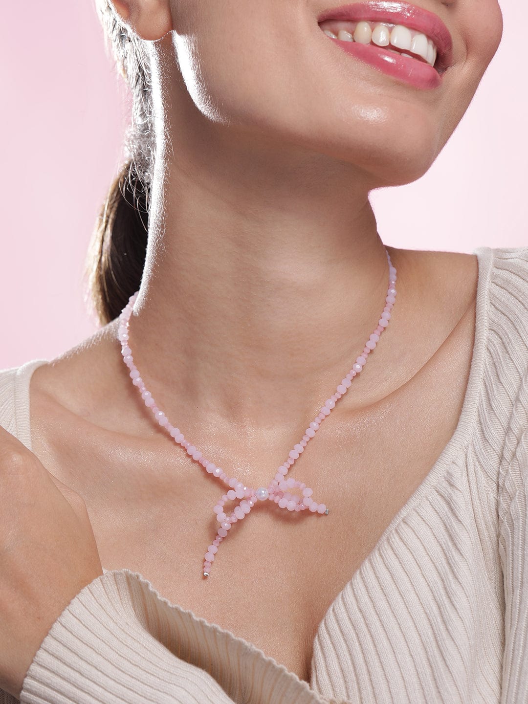 rhodium-plated-pink-bead-necklace-with-bow-pendant-necklace-36940799738030.jpg