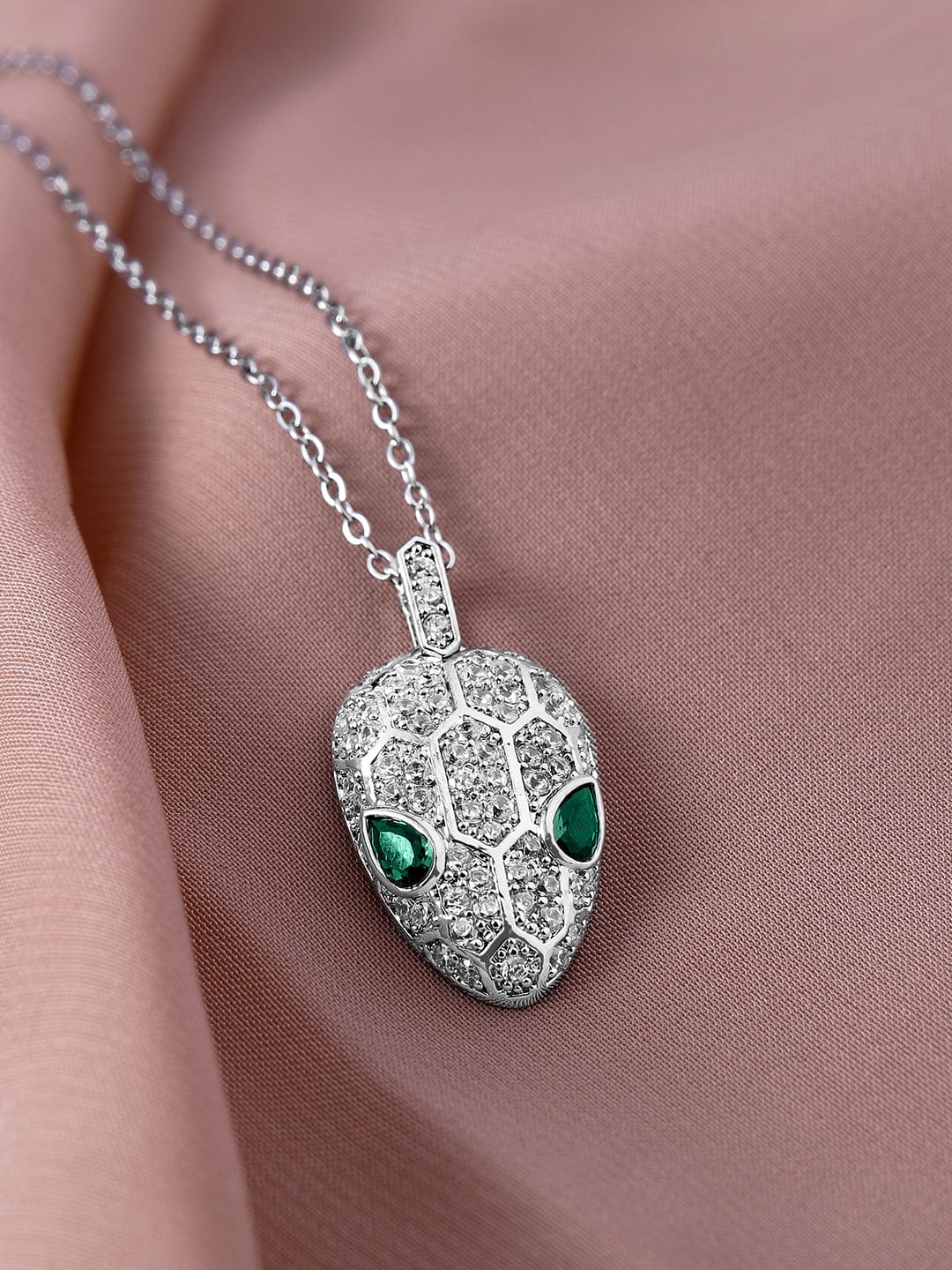 rhodium-plated-stainless-steel-tarnish-free-waterproof-emerald-cz-studded-necklace-necklace-chains-36848017146030.jpg