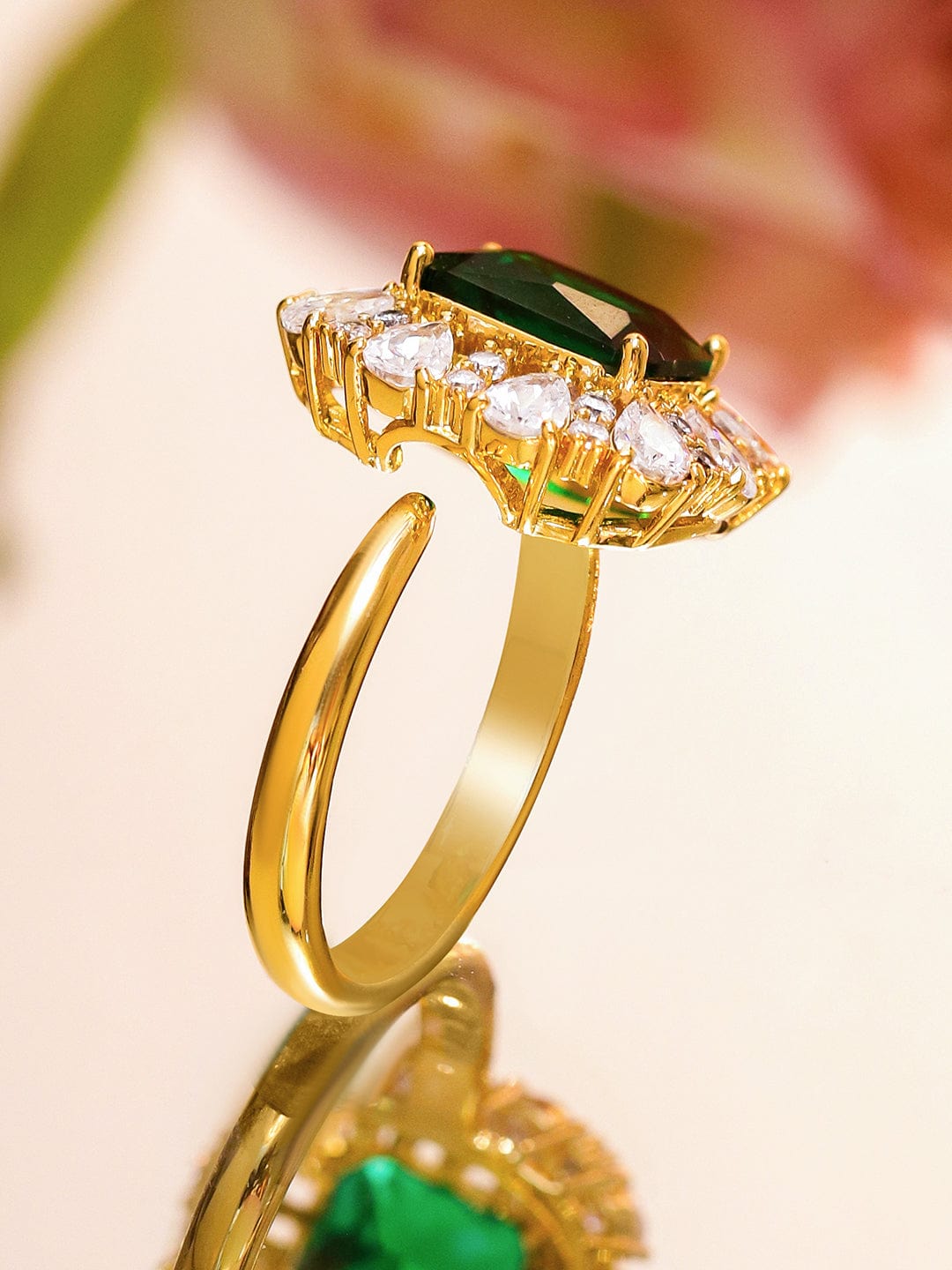 rubans-18k-gold-plated-adjustable-ring-with-emerald-green-stone-cubic-zirconia-halo-rings-1184370944.jpg