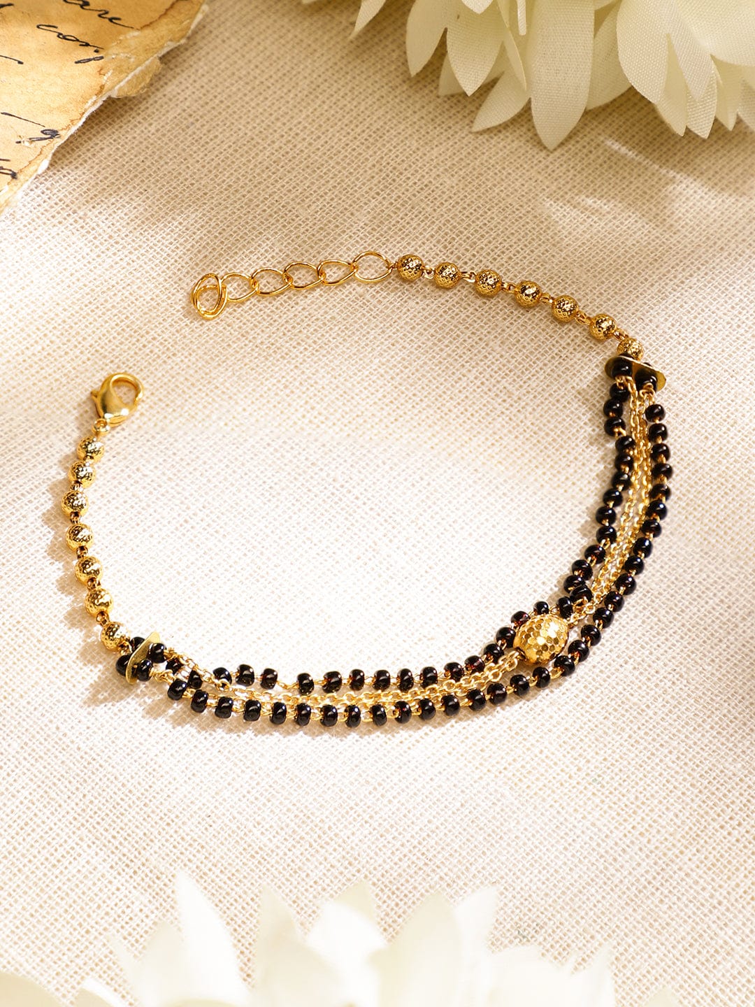 rubans-18k-gold-plated-black-beaded-golden-chain-mangalsutra-bracelet-for-women-bangles-bracelet-1158576435.jpg