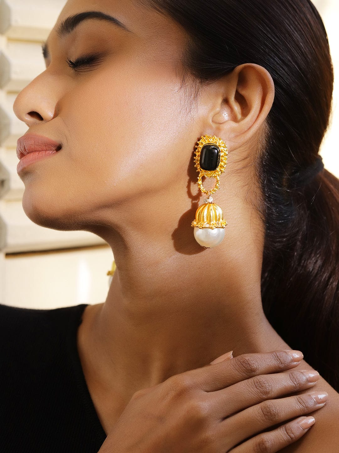 rubans-18k-gold-plated-black-pearl-beaded-drop-earrings-earrings-1127708400.jpg