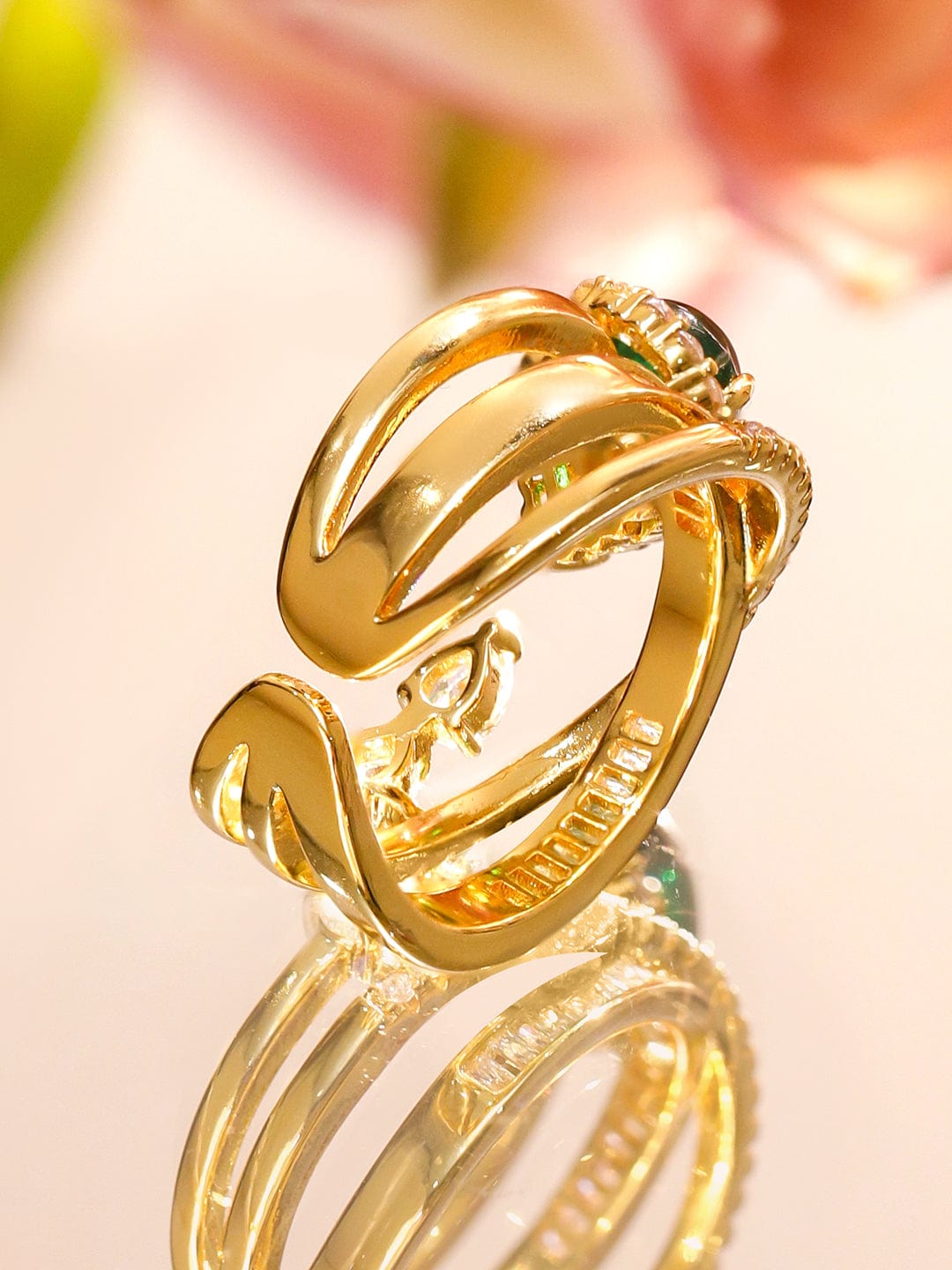 rubans-18k-gold-plated-emerald-green-cubic-zirconia-studded-floral-adjustable-ring-rings-1184370928.jpg