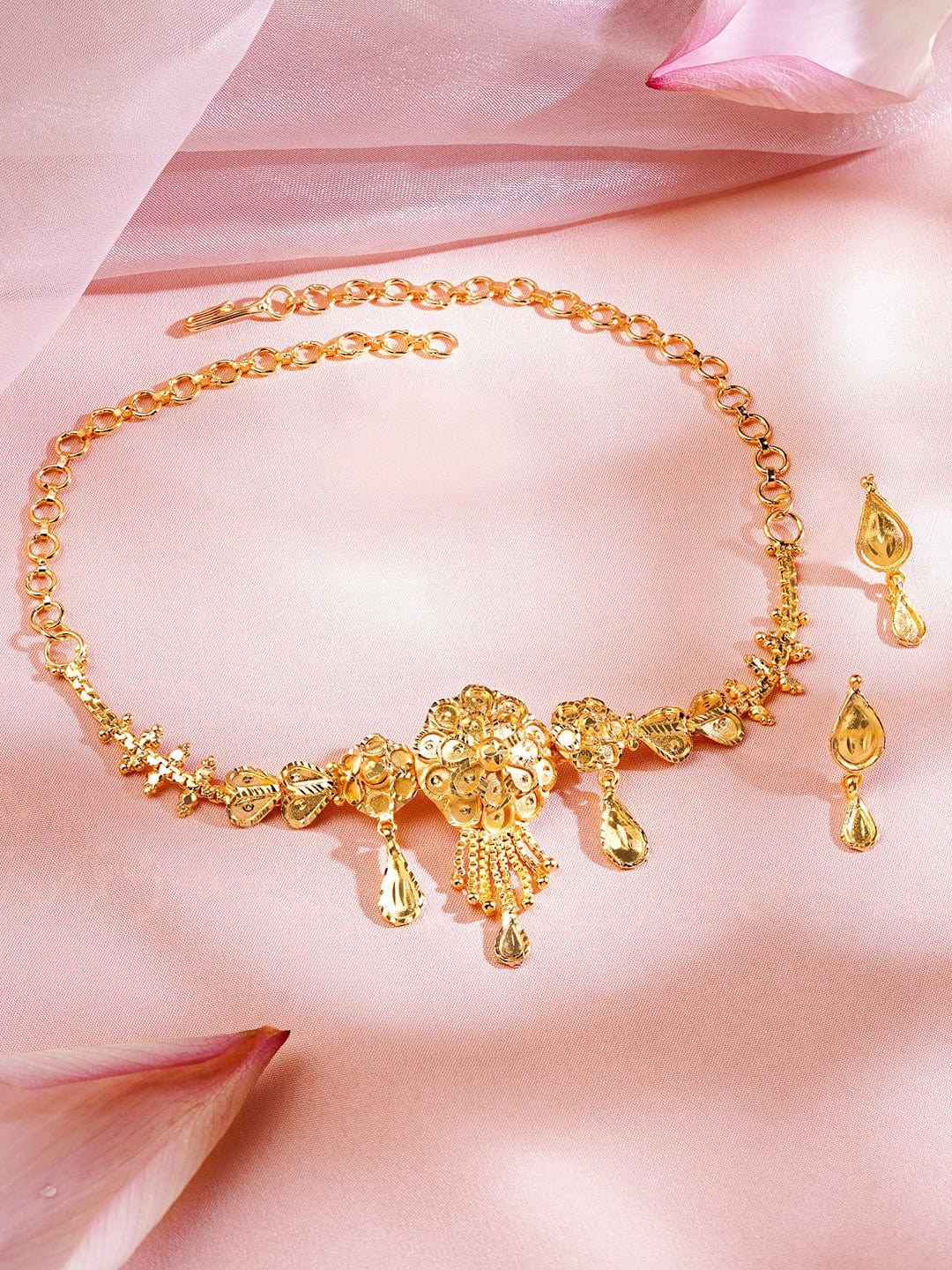 rubans-18k-gold-plated-floral-motif-choker-necklace-set-with-dangling-drops-and-leaf-detailing-necklace-set-1180850970.jpg
