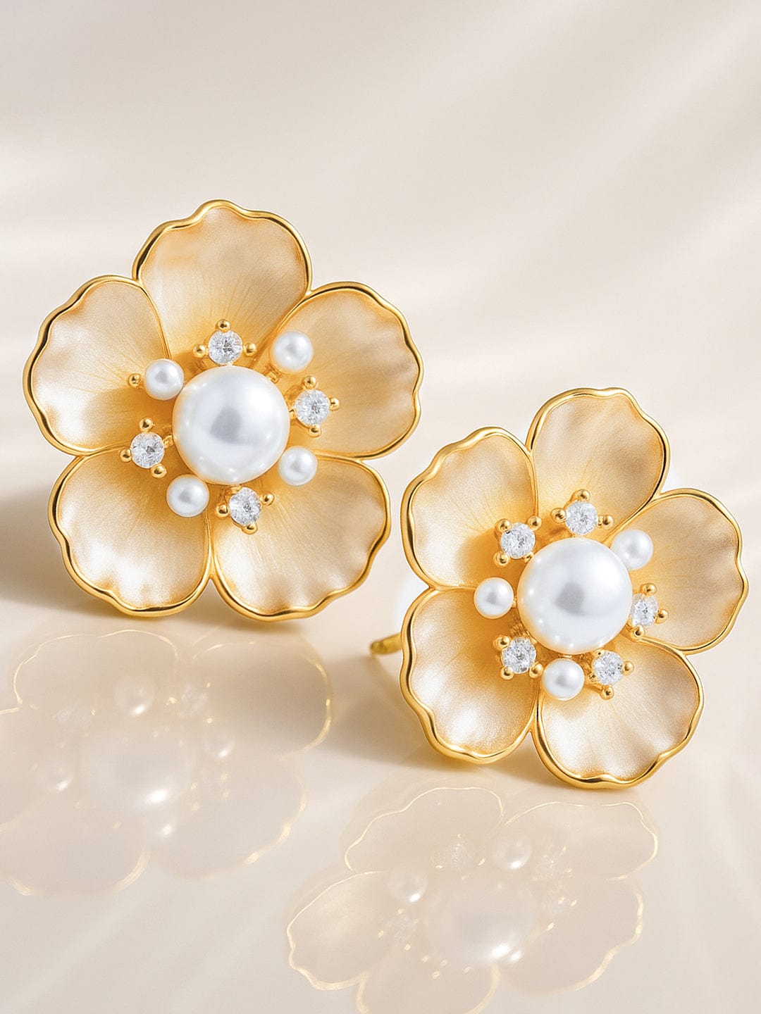 rubans-18k-gold-plated-floral-stud-earrings-with-golden-beige-enamel-pearls-zirconia-stud-earrings-1184518729.jpg
