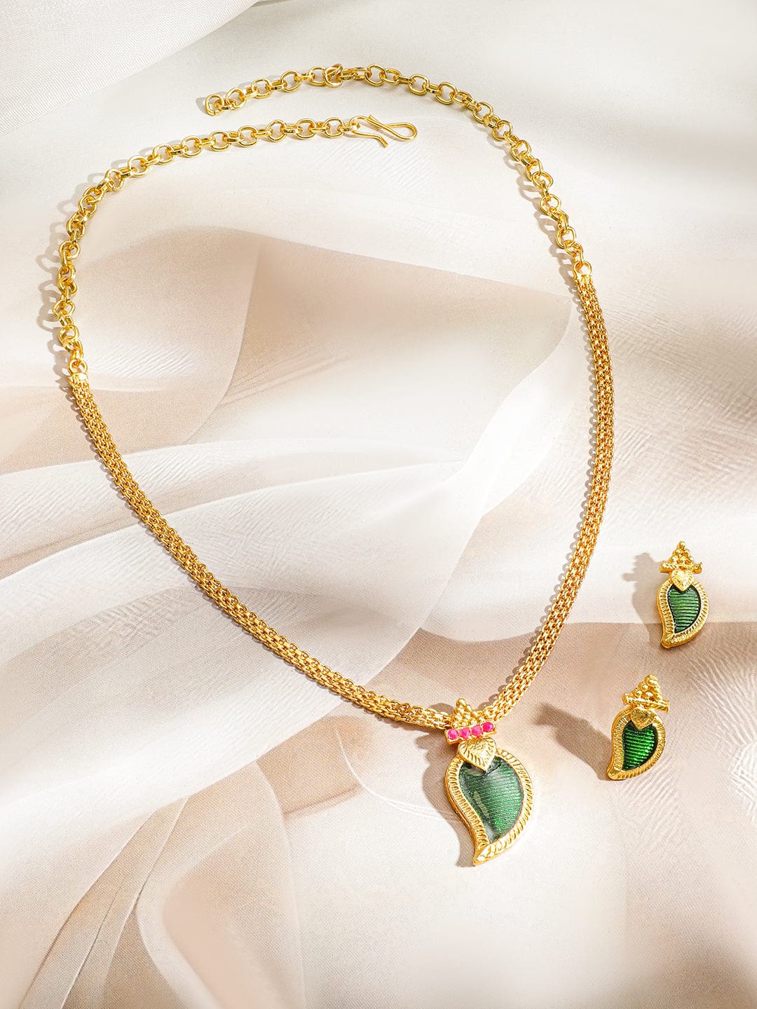 rubans-18k-gold-plated-green-enamel-leaf-pendant-necklace-set-with-pink-white-stone-floral-accents-for-women-necklace-set-1166829619.jpg