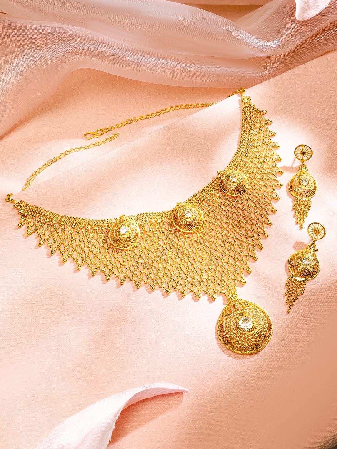 rubans-18k-gold-plated-handcrafted-filigree-mesh-statement-choker-necklace-set-with-dome-motif-fringe-accents-for-women-necklace-set-1147278456.jpg