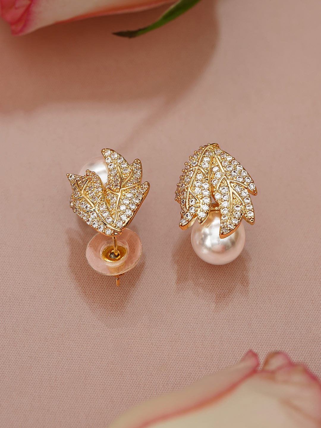 rubans-18k-gold-plated-leaf-design-cubic-zirconia-pearl-drop-stud-earrings-earrings-1183330871.jpg