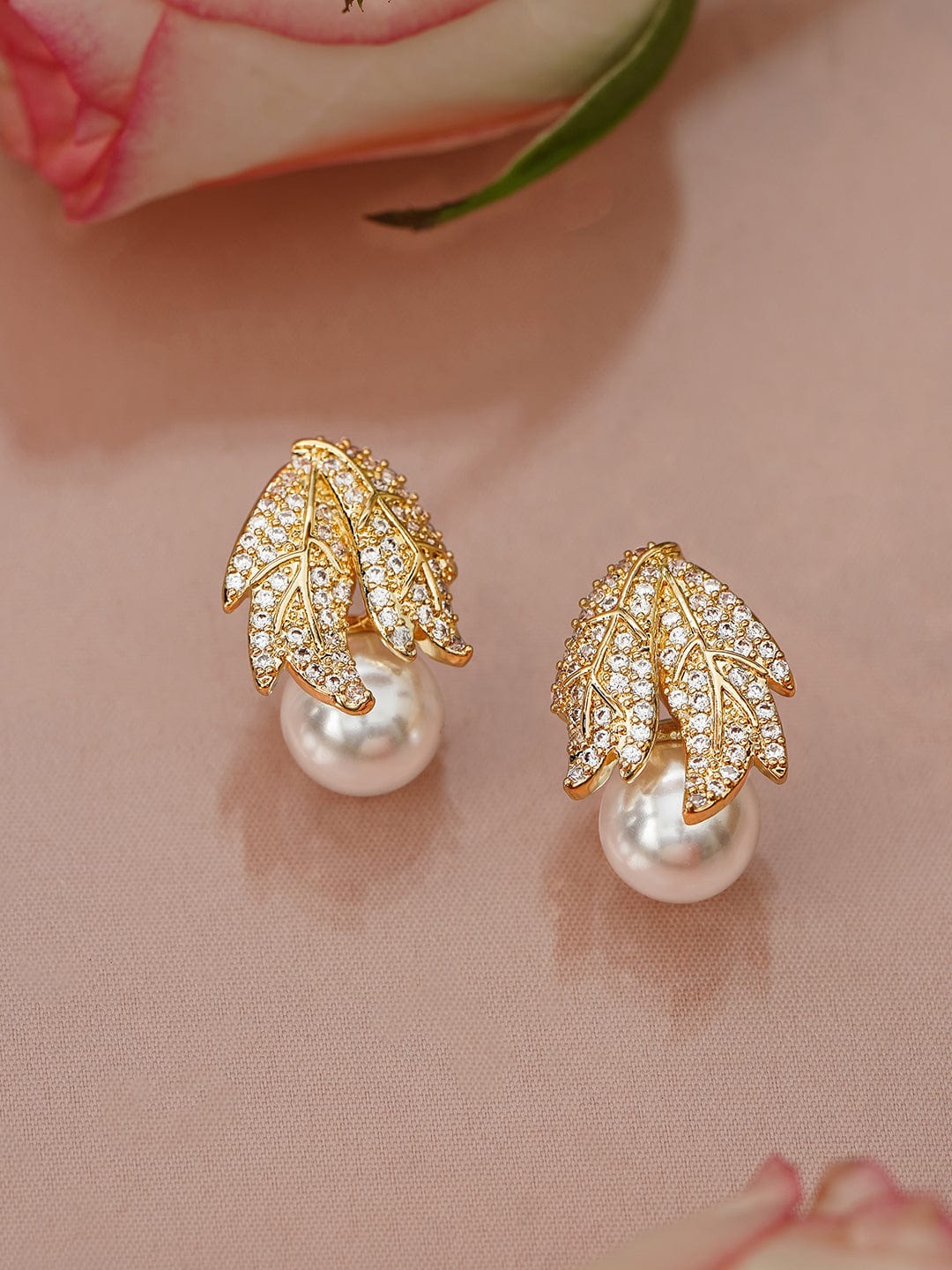 rubans-18k-gold-plated-leaf-design-cubic-zirconia-pearl-drop-stud-earrings-earrings-1183330872.jpg