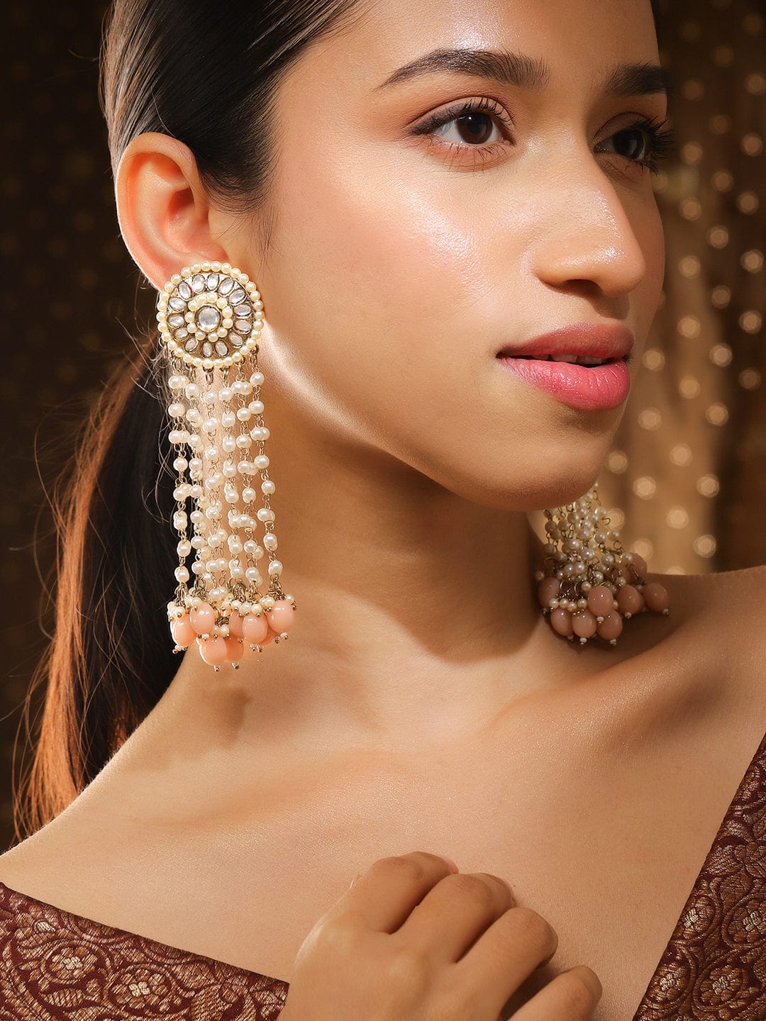 rubans-18k-gold-plated-multilayered-kundan-pearl-beaded-long-earrings-with-peach-pink-beads-earrings-1150858243.jpg