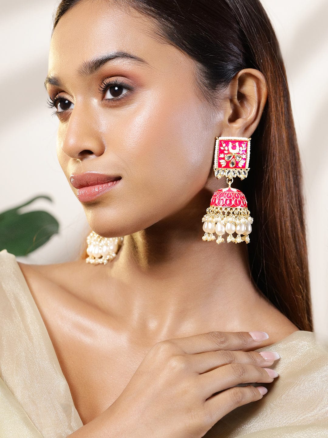 rubans-18k-gold-plated-pink-kundan-studded-enamel-handcrafted-dome-jhumkas-with-white-beads-jhumka-earrings-1150851951.jpg