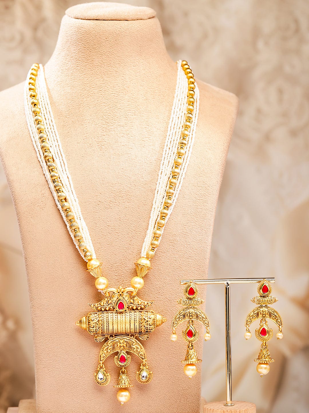 rubans-18k-gold-plated-red-white-stones-pearl-beads-multi-starnd-temple-jewellery-set-necklaces-necklace-sets-chains-mangalsutra-1151354684.jpg
