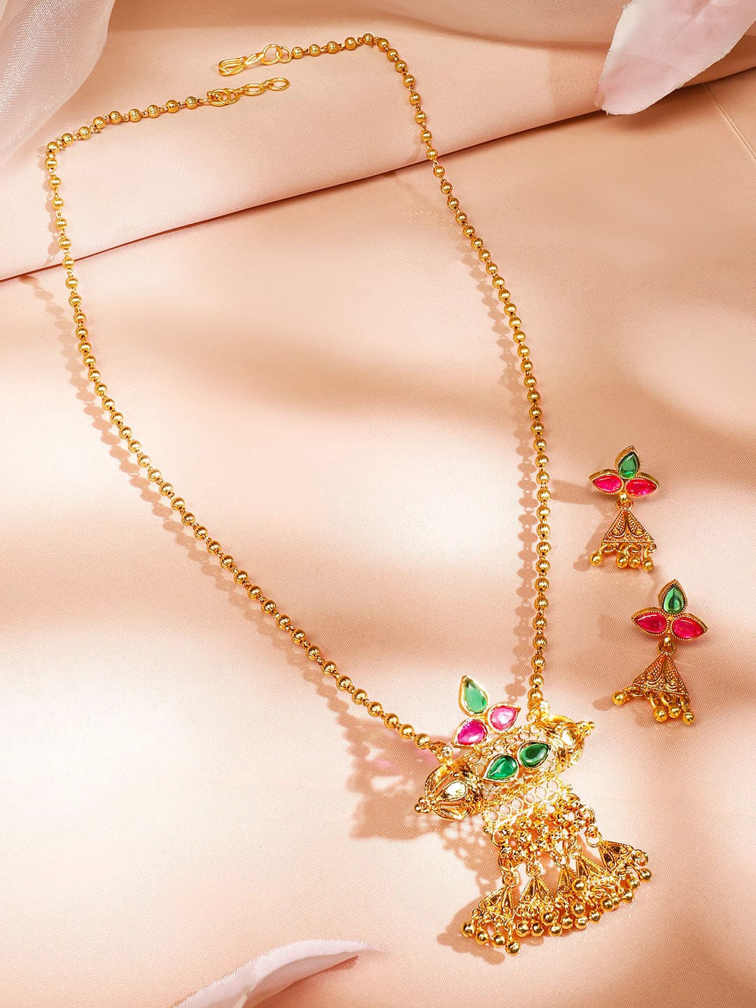 rubans-18k-gold-plated-ruby-pink-emerald-green-studded-temple-design-necklace-set-with-golden-bead-accents-for-women-necklace-set-1147272154.jpg