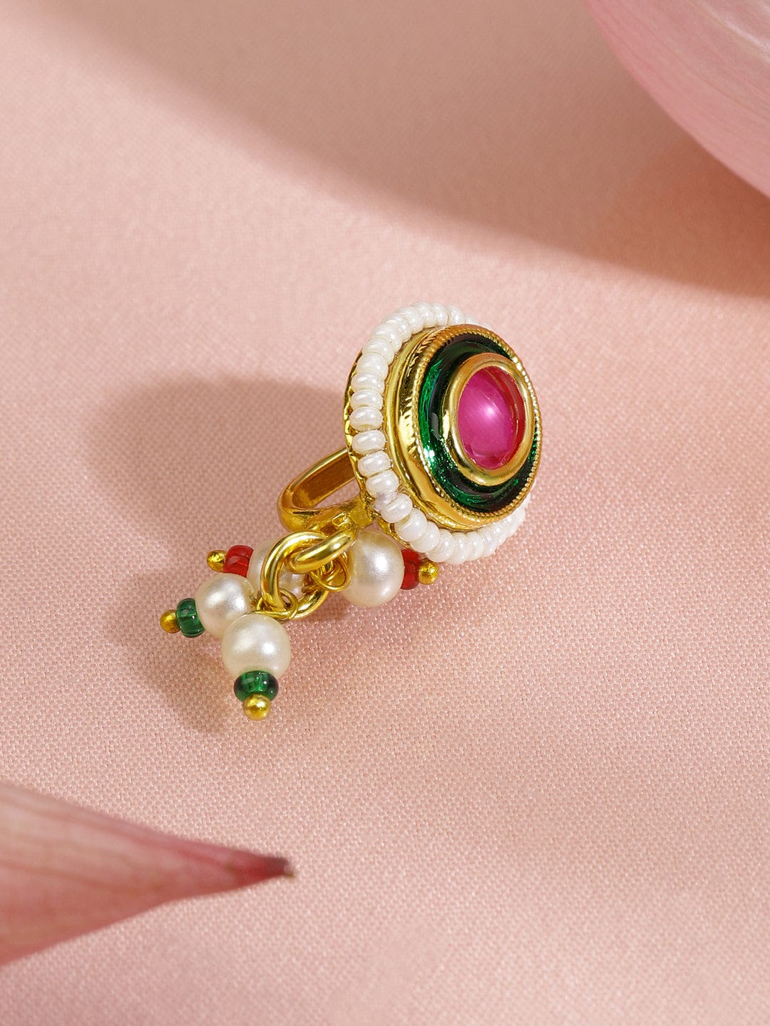 rubans-18k-gold-plated-ruby-pink-stone-oval-non-pierced-clip-on-nath-with-green-enamel-pearl-drops-nose-ring-1170742879.jpg