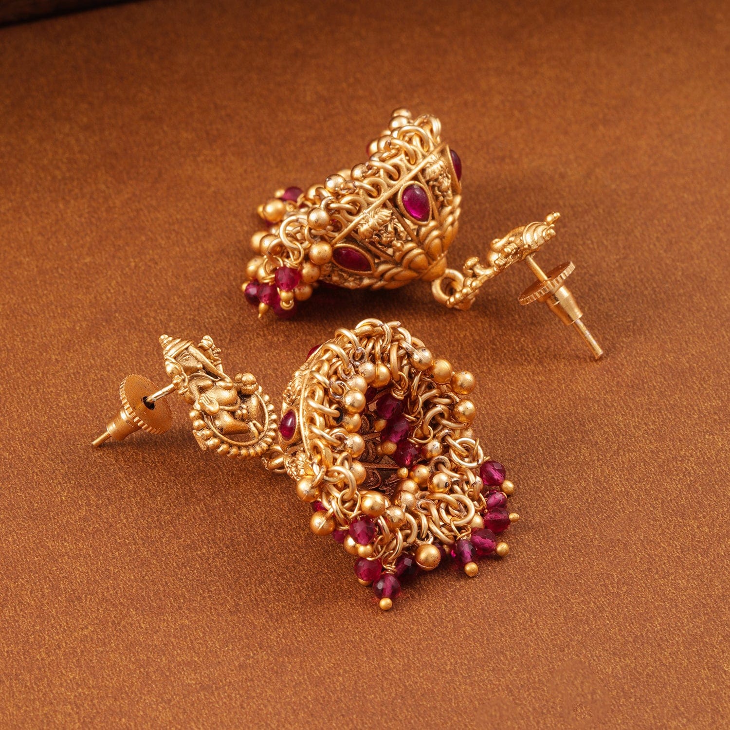 rubans-18k-gold-plated-ruby-stone-beaded-divine-ganesha-temple-jhumka-earrings-earrings-37603099902126.jpg
