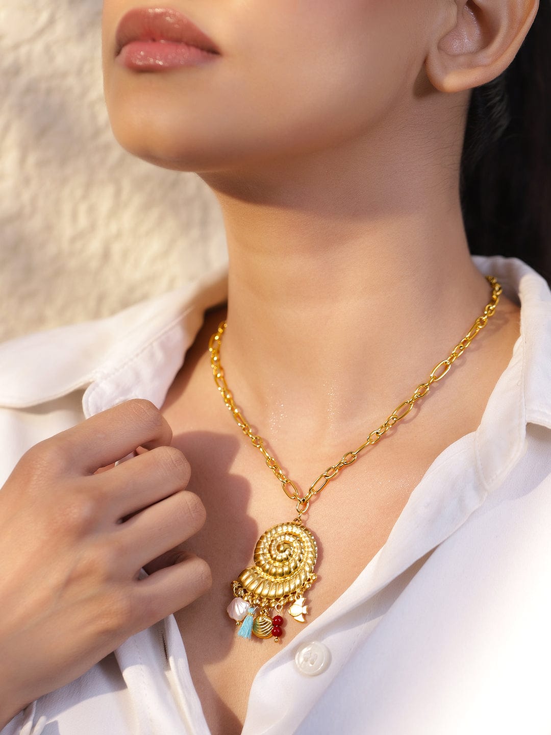 rubans-18k-gold-plated-spiral-shell-pendant-necklace-with-multi-coloured-beads-charms-brass-chain-necklace-and-chains-1183535738.jpg