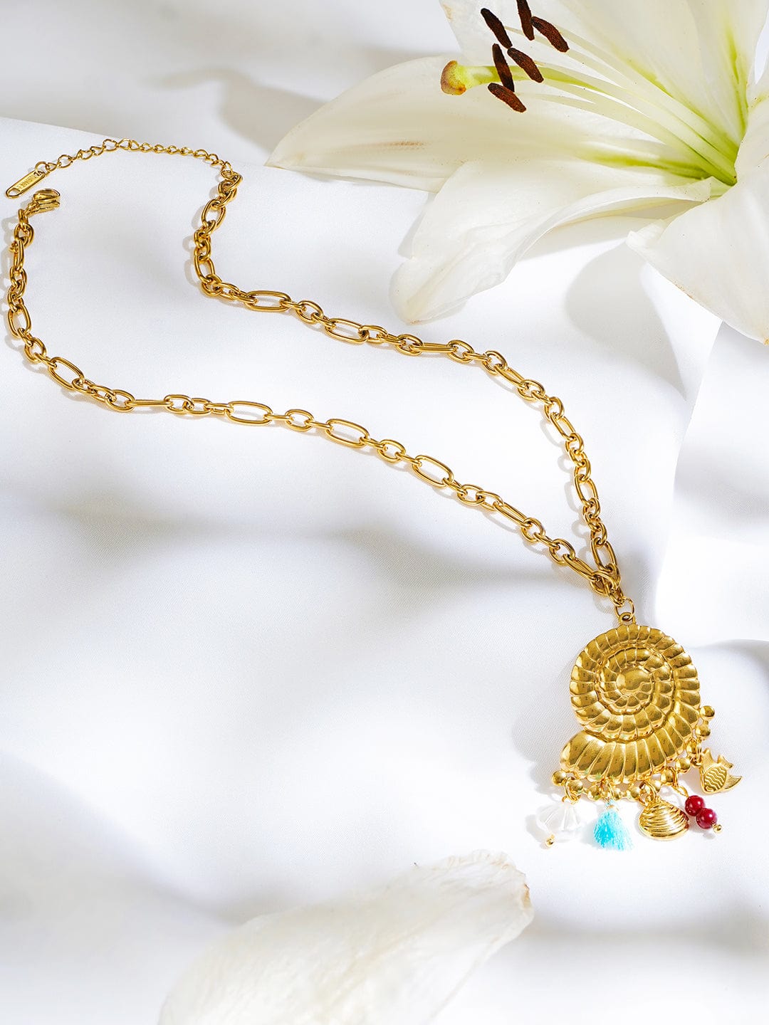 rubans-18k-gold-plated-spiral-shell-pendant-necklace-with-multi-coloured-beads-charms-brass-chain-necklace-and-chains-1183535739.jpg