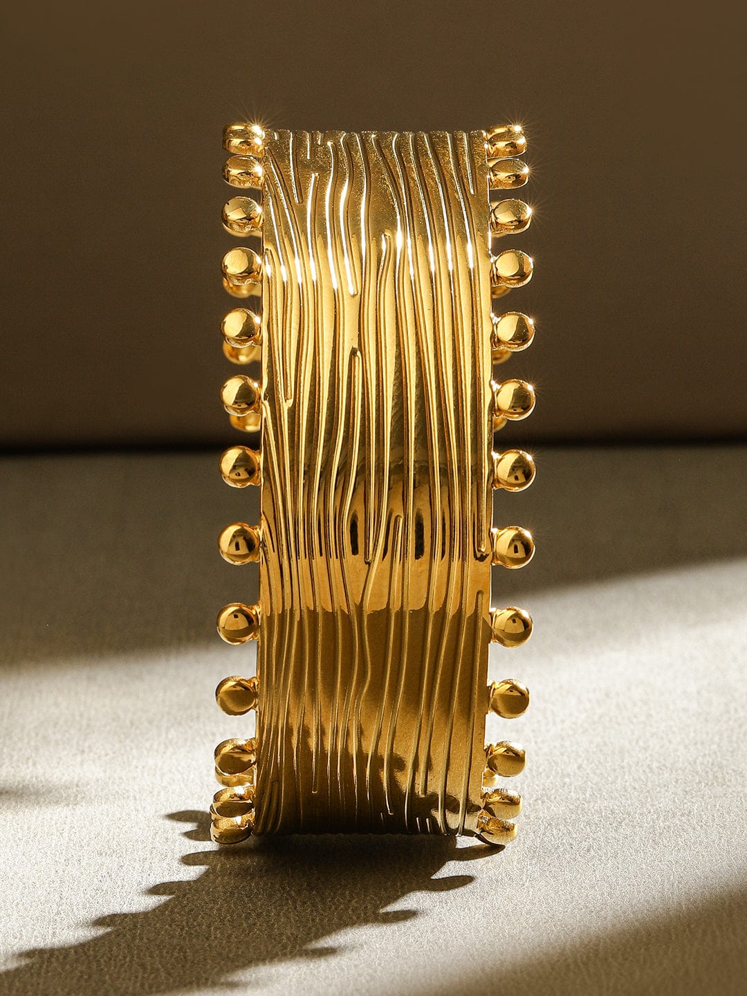rubans-18k-gold-plated-stainlesssteel-tarnishfree-waterproof-textured-beaded-cuff-bracelet-bracelet-1143859953.jpg