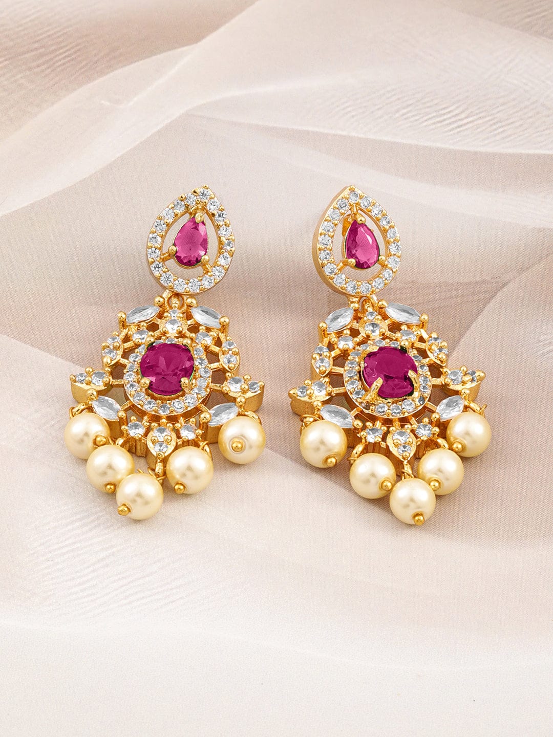 rubans-22-kt-gold-plated-ruby-pink-cubic-zirconia-studded-chandelier-with-pearl-drops-earrings-37357752516782.jpg