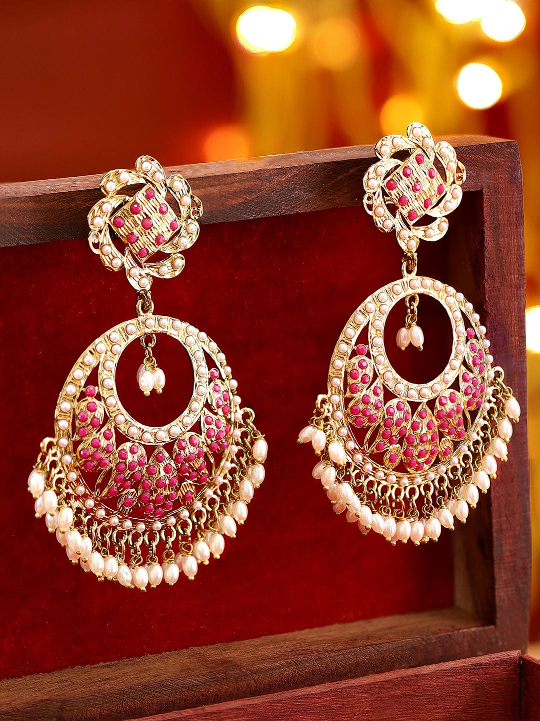 rubans-22k-antique-gold-plated-ruby-zirconia-pearl-studded-statement-chandbali-earring-earrings-34688334233774.jpg