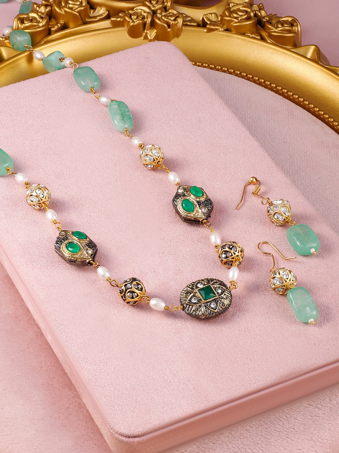 rubans-22k-gold-plated-aqua-green-beaded-antique-pendant-necklace-set-with-earrings-choker-set-1144701477.jpg