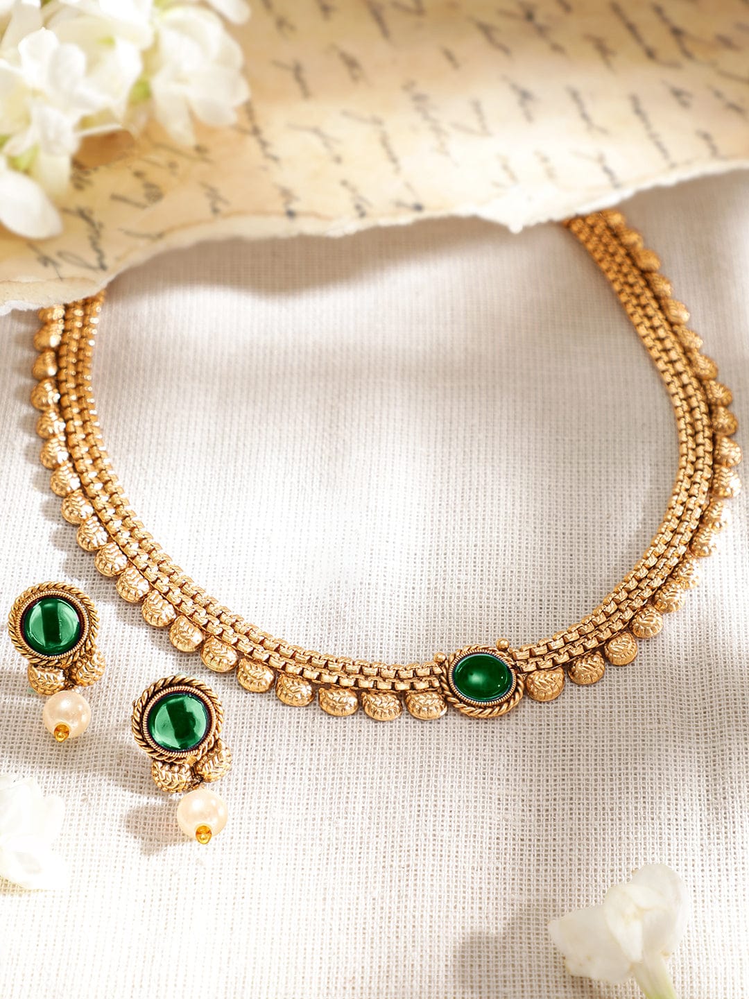 rubans-22k-gold-plated-dark-emerald-green-stone-pearl-beaded-traditional-necklace-set-necklace-set-37650759286958.jpg