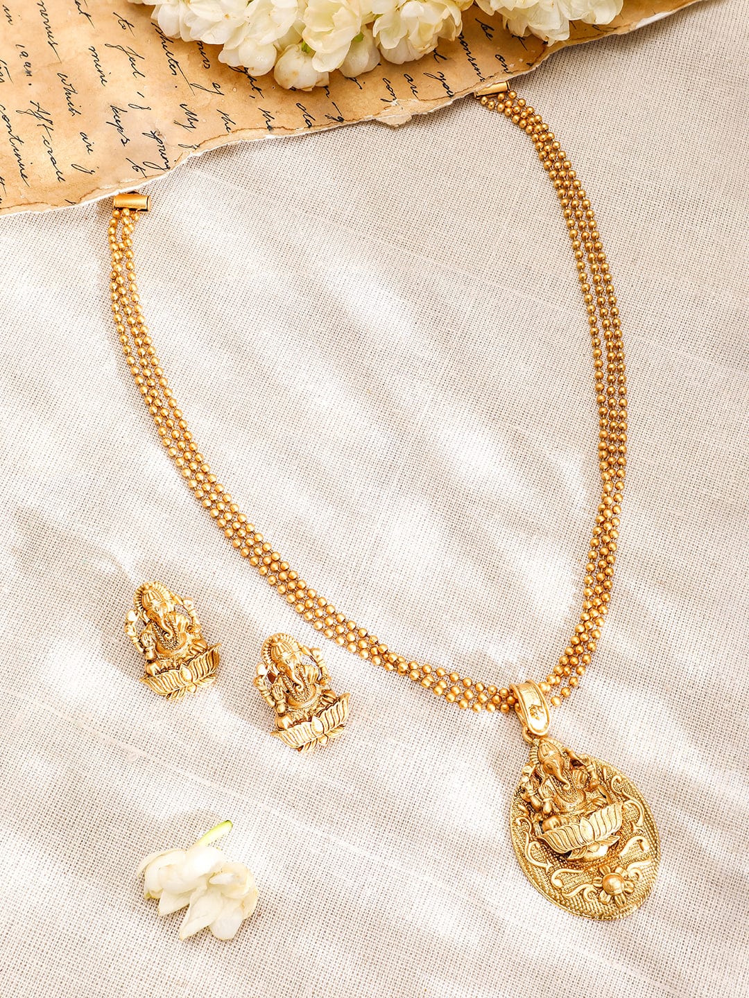 rubans-22k-gold-plated-divine-ganesh-motif-necklace-set-with-textured-traditional-chain-jewellery-set-1143859413.jpg