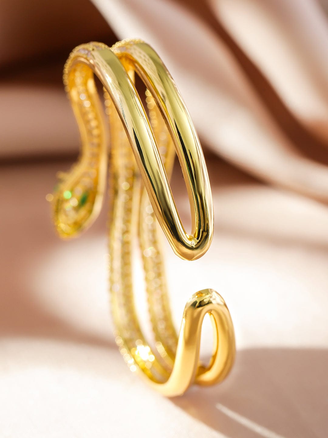rubans-22k-gold-plated-double-snake-design-emerald-and-cubic-zirconia-openable-bracelet-bangles-bracelets-38034195873966.jpg