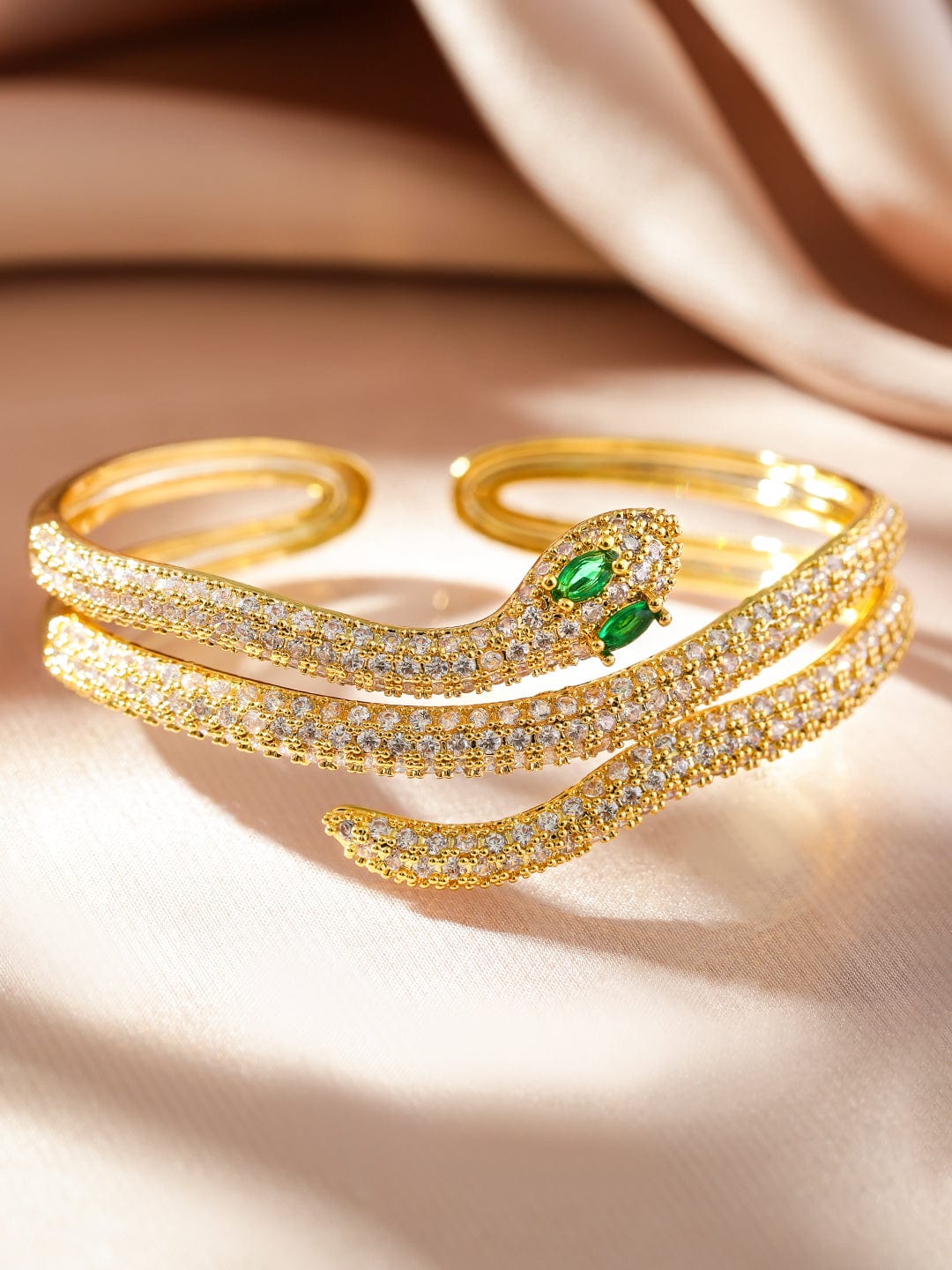 rubans-22k-gold-plated-double-snake-design-emerald-and-cubic-zirconia-openable-bracelet-bangles-bracelets-38034195939502.jpg