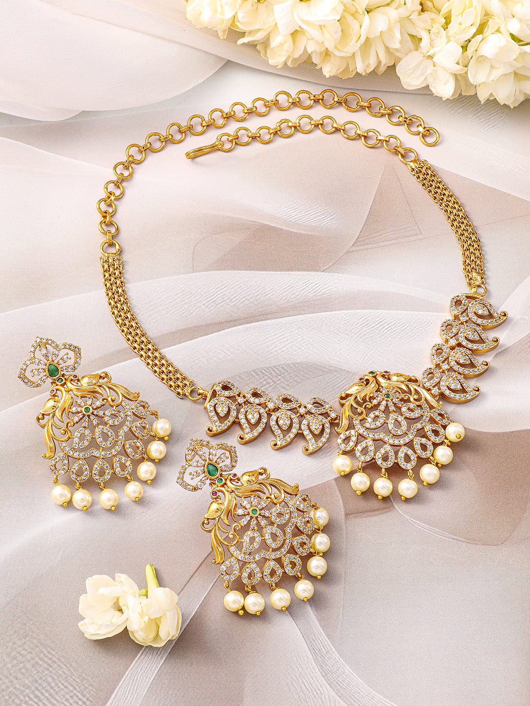 rubans-22k-gold-plated-emerald-green-cubic-zirconia-jewellery-set-with-pearl-beads-necklace-set-1143857244.jpg
