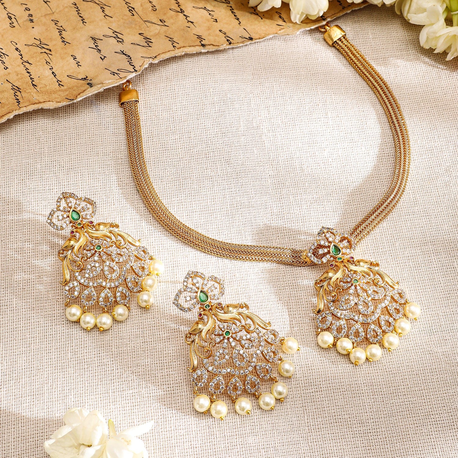 rubans-22k-gold-plated-emerald-green-cubic-zirconia-studded-necklace-set-with-pearl-accents-jewellery-sets-37650662752430.jpg