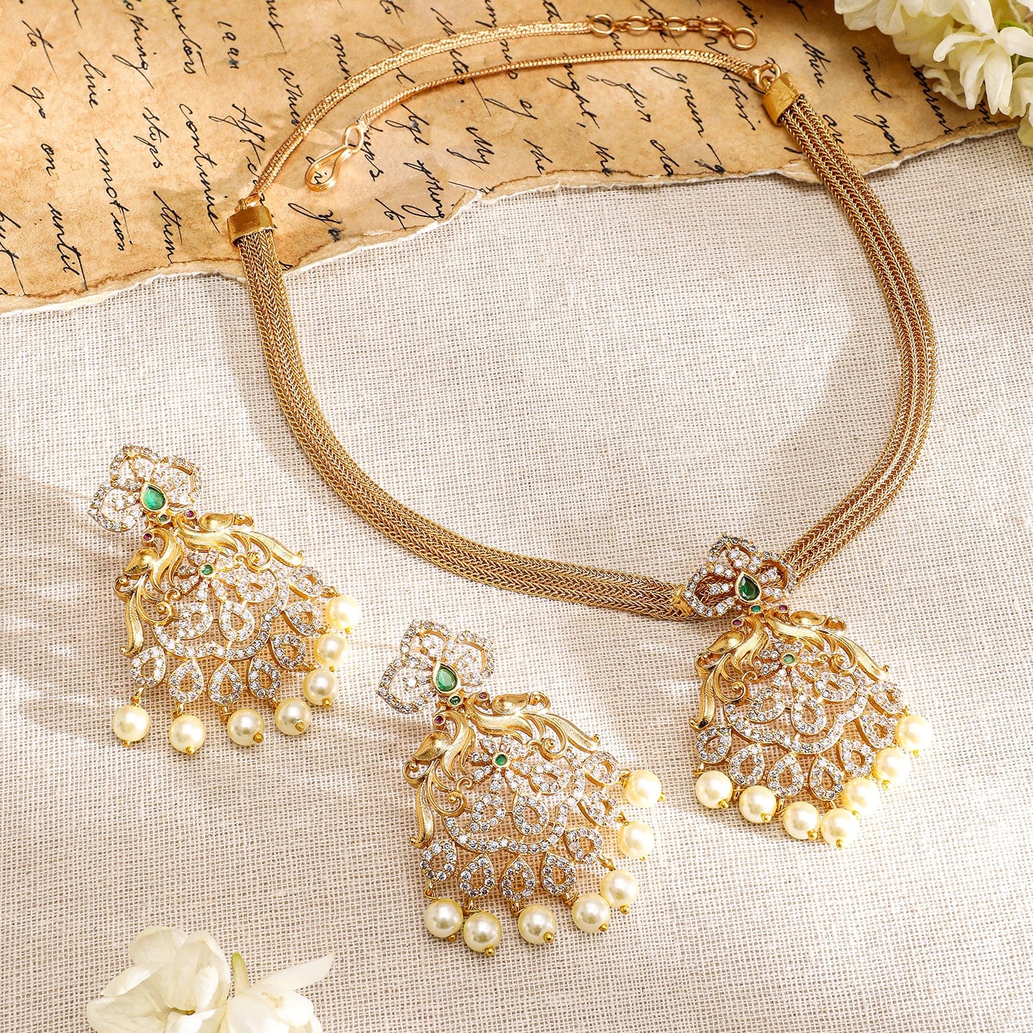 rubans-22k-gold-plated-emerald-green-cubic-zirconia-studded-necklace-set-with-pearl-accents-jewellery-sets-37650662817966.jpg