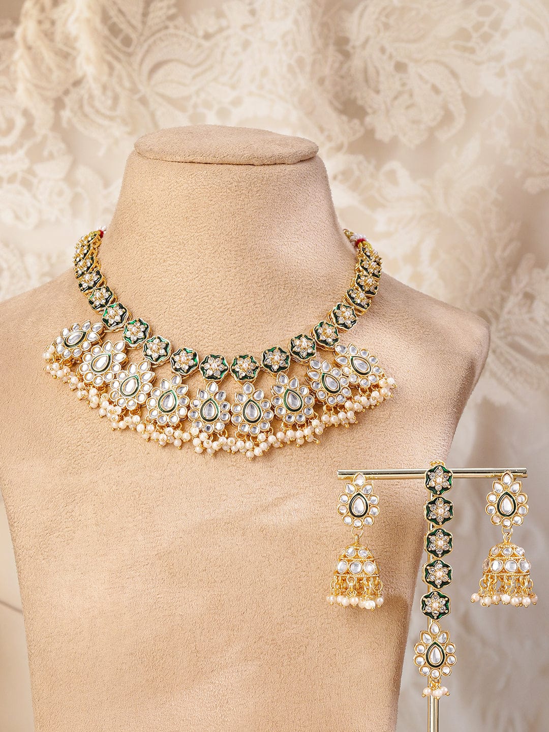 rubans-22k-gold-plated-green-enamel-kundan-studded-necklace-set-with-pearl-beaded-drops-necklace-set-1170623299.jpg