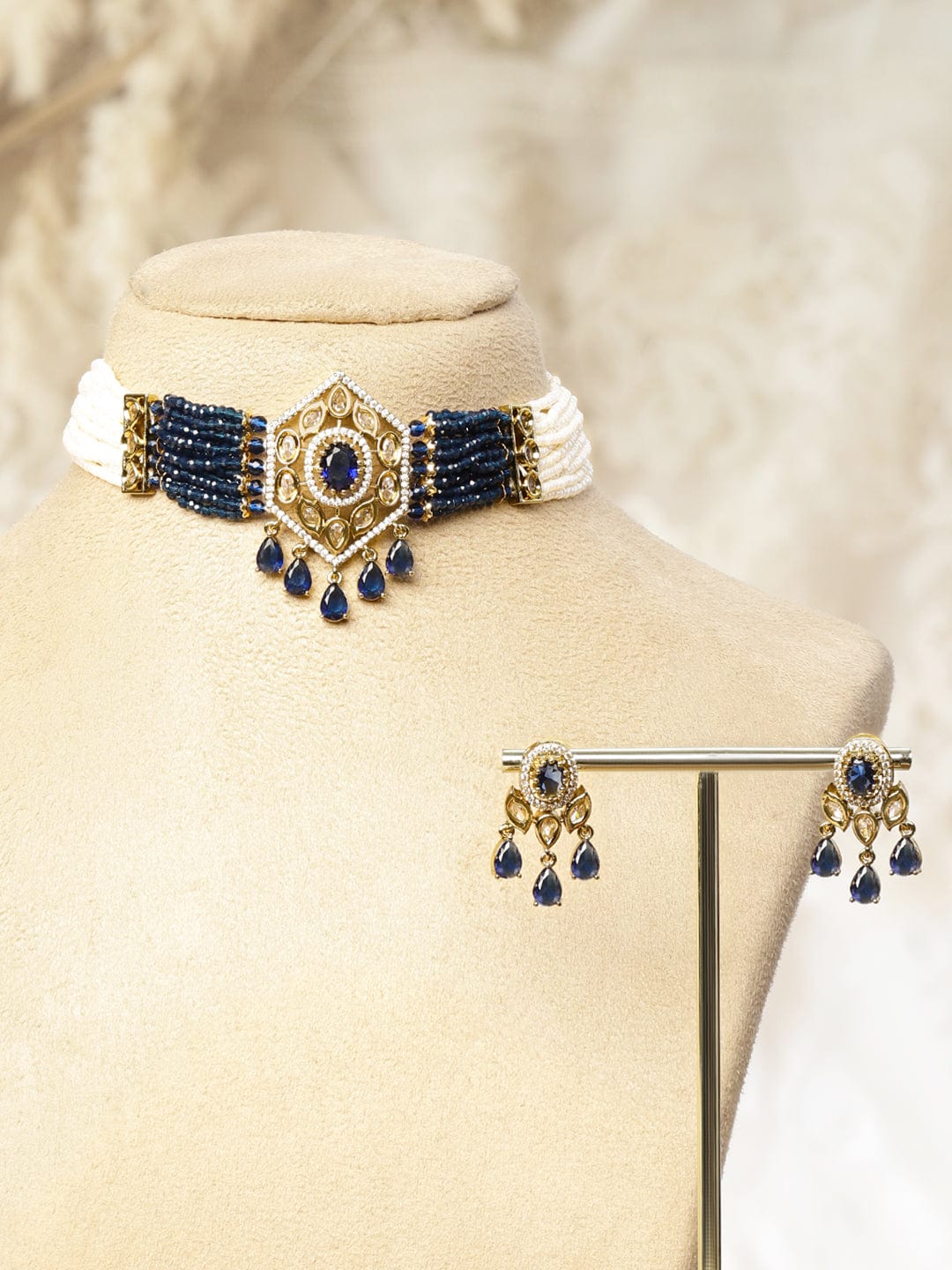 rubans-22k-gold-plated-handcrafted-choker-necklace-set-with-navy-blue-cubic-zirconia-off-white-beads-necklaces-necklace-sets-1184202498.jpg