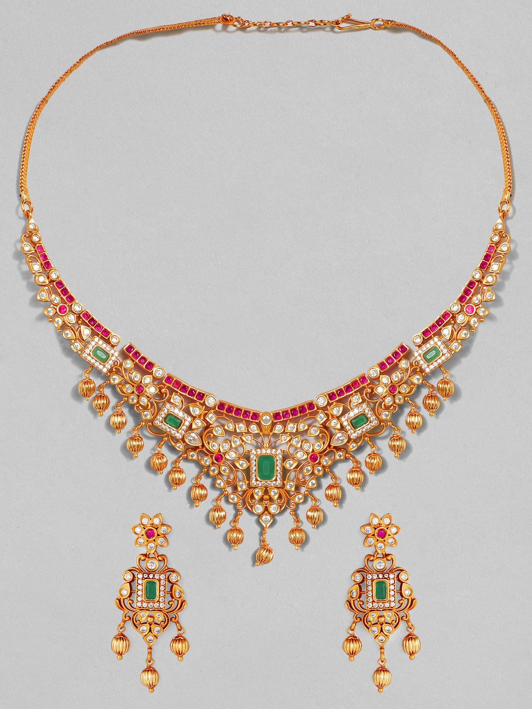 rubans-22k-gold-plated-handcrafted-faux-ruby-stone-with-gold-beads-traditional-necklace-set-necklace-set-33846450684078.jpg