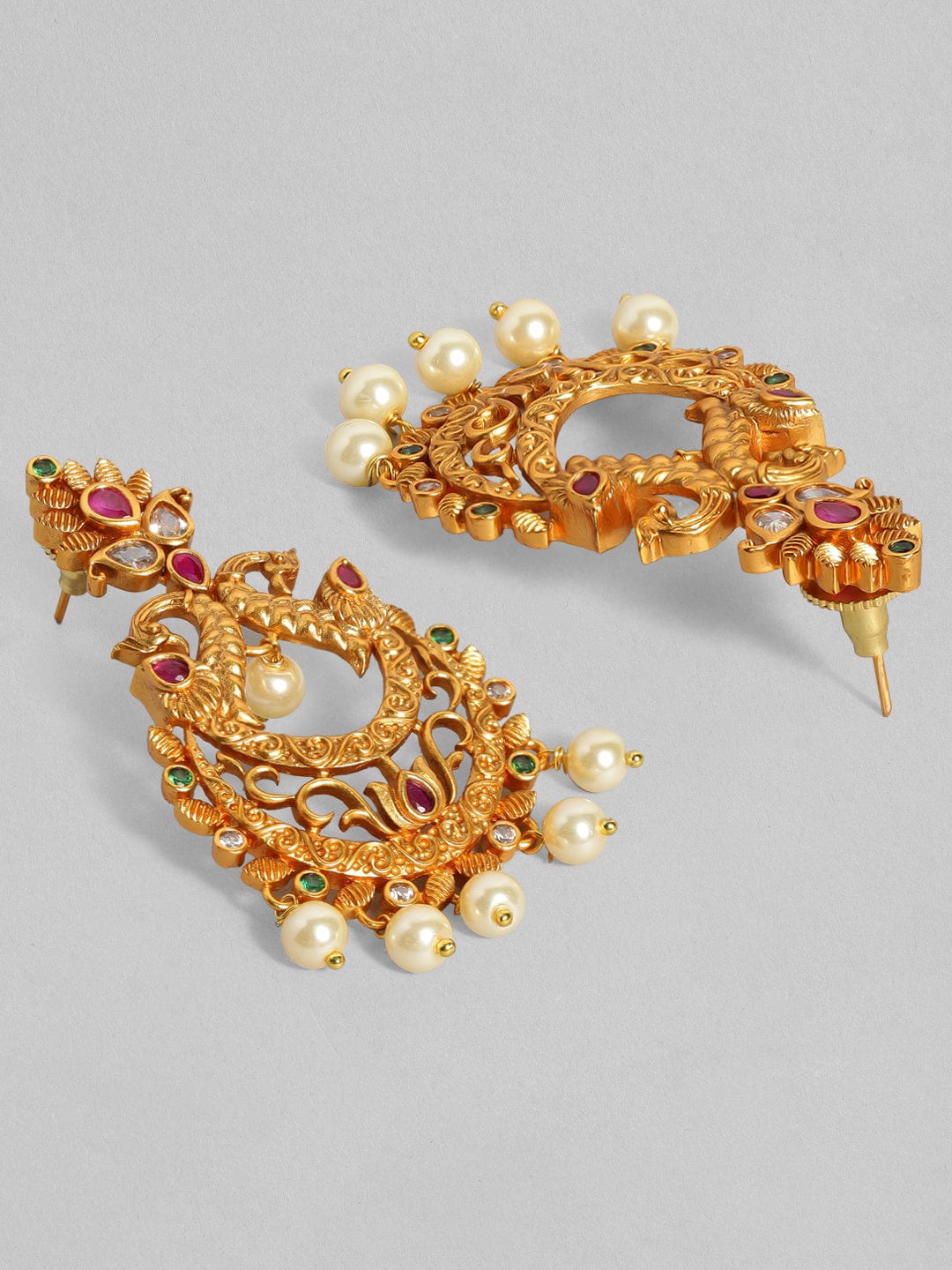 rubans-22k-gold-plated-handcrafted-faux-ruby-stone-with-pearls-peacock-chandbali-earrings-earrings-33846445211822.jpg