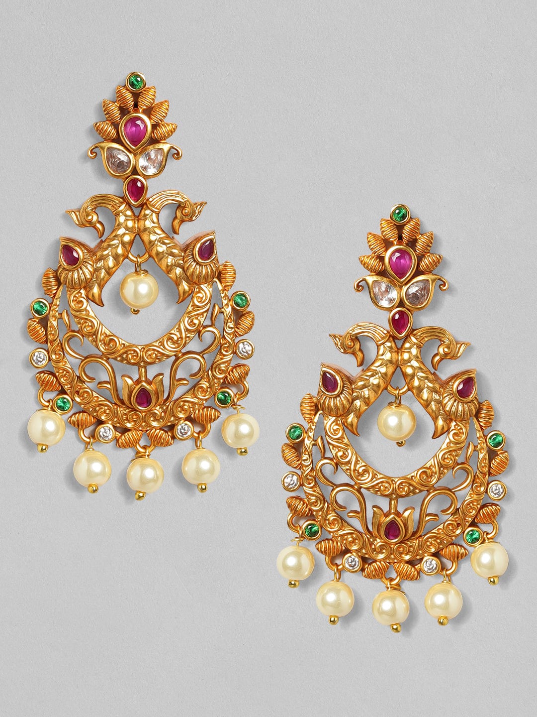 rubans-22k-gold-plated-handcrafted-faux-ruby-stone-with-pearls-peacock-chandbali-earrings-earrings-33846445277358.jpg