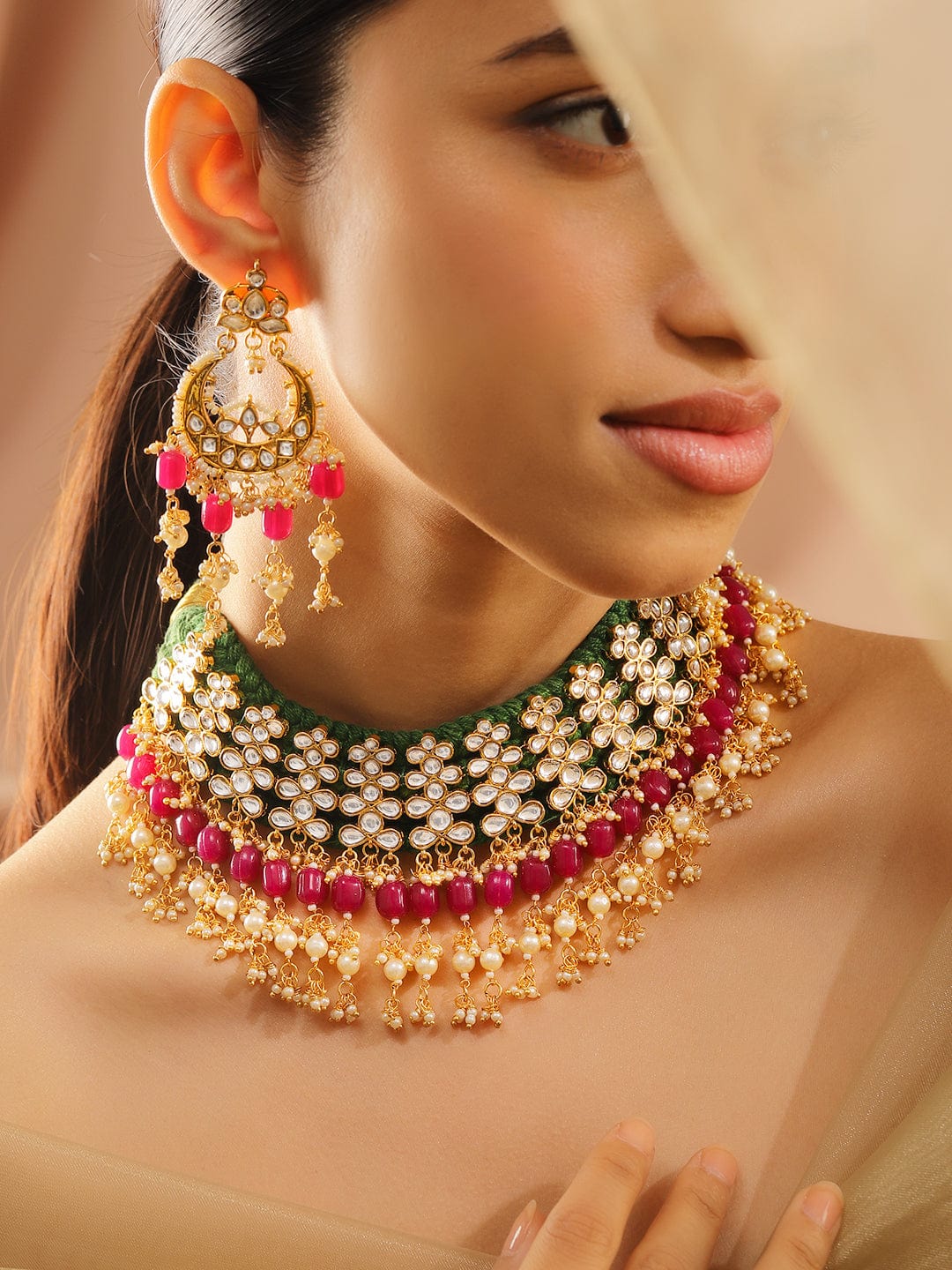 rubans-22k-gold-plated-handcrafted-kundan-green-detailing-ruby-white-beaded-choker-jewellery-set-jewellery-set-1143857575.jpg