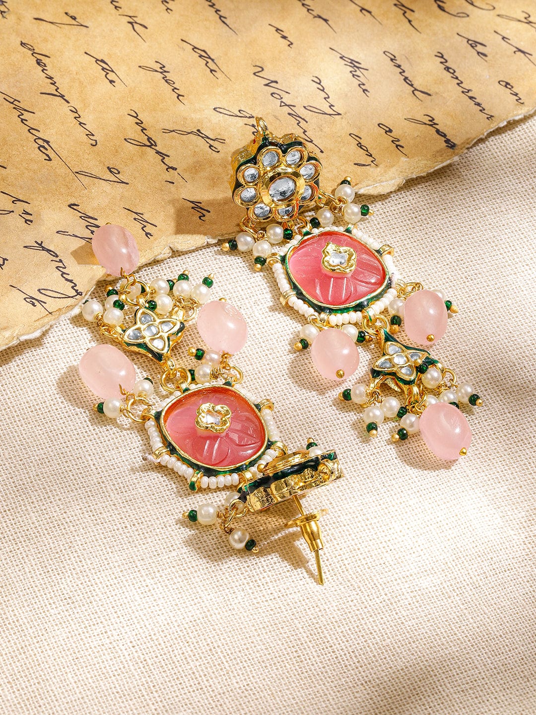 rubans-22k-gold-plated-kundan-floral-studded-pink-carved-stone-with-green-white-beaded-dangler-earrings-earrings-1186073668.jpg