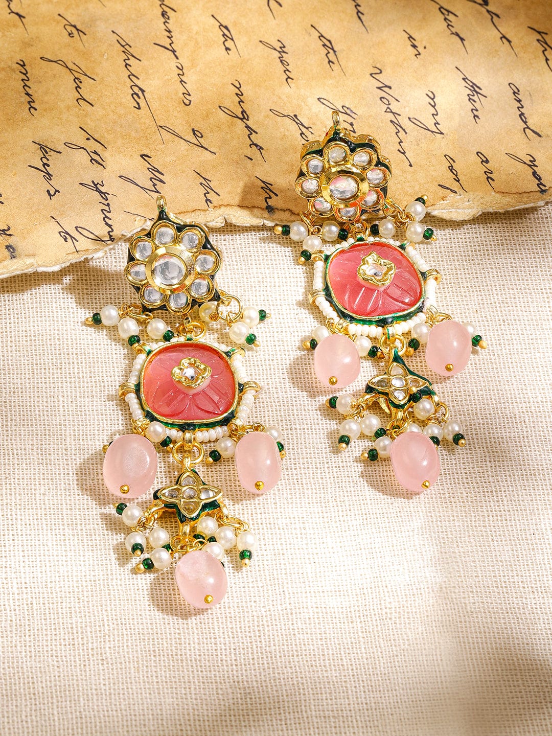 rubans-22k-gold-plated-kundan-floral-studded-pink-carved-stone-with-green-white-beaded-dangler-earrings-earrings-1186073670.jpg