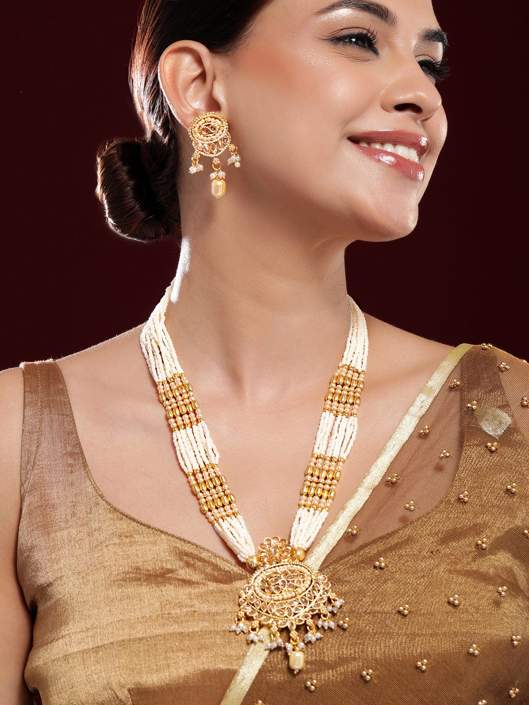 rubans-22k-gold-plated-multi-strand-pearl-beaded-necklace-set-with-kundan-pearl-drops-necklace-set-1143857173.jpg